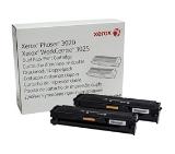 Xerox Phaser 3020 / WorkCentre 3025 Dual Pack Print Cartridge