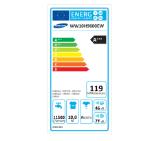 Samsung WW10H9600EW Washing Machine, 10 kg, 1600rpm, А, Full Touch Screen Display, ECO BUBBLE