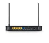 ZyXEL NBG6616, Simultaneous Dual-Band Wireless AC1200 Media Router, 802.11ac (300Mbps/2.4GHz+867Mbps/5GHz), back compatibility with 802.11b/g/n/a, 4xGiga LAN, 1xGiga WAN, 2xUSB (NetUSB), DoS prevention, WPA2, QoS, Bandwidth management, WPS button