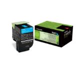 Lexmark 70C20C0 CS/CX310, 410, 510 Cyan Return Programme 1K Toner Cartridge