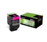 Lexmark 80C20M0 CX310, 410, 510 Magenta Return Programme 1K Toner Cartridge