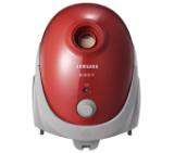 Samsung VCC52F0S3R/BOL, Vacuum Cleaner, Power 1500, Suction Power 340, Micro Filter, Bag Type, Telescopic Steel, Red