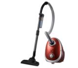 Samsung VCC54F5V3R/BOL, Vacuum Cleaner, Power 1500, Suction Power 380, Micro Filter, Bag Type, Telescopic Steel, Red
