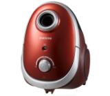Samsung VCC54F5V3R/BOL, Vacuum Cleaner, Power 1500, Suction Power 380, Micro Filter, Bag Type, Telescopic Steel, Red