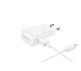 Samsung Travel Adapter 5V 2A Fast Charging , Detachable cable, Micro USB, White