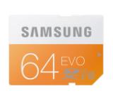 Samsung 64GB SD Card EVO, Class10, UHS-1 Grade1, Up to 48MB/S