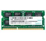 Apacer 8GB Notebook Memory - DDR3 SODIMM 204pin Low Voltage 1.35V PC12800 @ 1600MHz