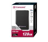 Transcend 128GB External SSD 400K, USB 3.0, MLC