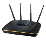 ZyXEL NBG6816 ARMOR Z1, Simultaneous Dual-Band Wireless AC2350 Media Router, 802.11ac (600Mbps/2.4GHz+1733Mbps/5GHz), back compatibility with 802.11b/g/n/a, 4xGiga LAN, 1xGiga WAN, 2xUSB 3.0, SPI firewall, DoS prevention, WPA2, QoS, Bandwidth management