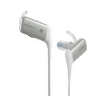 Sony Headset MDR-AS600BT, Bluetooth/NFC, Splash-proof, white