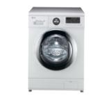 LG F1296NDA3, Washing Machine, 6kg, 1200 rpm, LED-display, A+++, Inverter Direct Drive,13 program, Smart Diagnosis White