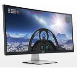 Dell U3415W, 34" Curved LED, IPS Panel Anti-Glare, UltraSharp, 5ms, 2000000:1 DCR, 300 cd/m2, 3440x1440, Speakers, HDMI, MHL, DisplayPort, USB3.0 Hi-Speed Hub, Height Adjustable, Pivot, Swivel, Black