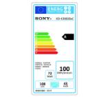 Sony KD-43X8307C 43" 4K, LED, ANDROID TV BRAVIA, 16 GB, XR 900Hz, Wi-Fi, HDMI, USB, Speakers, Silver