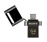 Sony Micro USB + USB 3.0 64GB, black