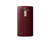 LG G4 Leather Battery Cover Burgandy Red