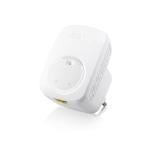 ZyXEL WRE2206, Wireless N300 (802.11n 300Mbps) Range Extender/Repeater, Direcplug design, 1x 10/100Mbps LAN port, WPS button, WEP/WPA/WPA2