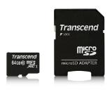 Transcend 64GB microSDXC UHS-I, 300x (with adapter, Class 10)