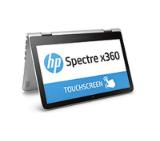 HP Spectre x360 13-4100nn Natural silver-Metal, Core i7-6500U(2.5Ghz/4MB), 13.3" FHD UWVA BV Touch + WebCam, 8GB DDR3L on-board, 256GB M.2 SSD, WiFi 7265a/c + BT, Backlit Kbd, 3 Cells Batt,  Win 10 64bit, 2Y Warr