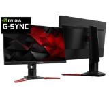 Acer Predator XB271HUbmiprz, 27", G-Sync, ZeroFrame, 2560x1440, IPS, 165Hz, 4ms, Anti-Glare, 100% sRGB, 100M:1, 350 cd/m2, HDMI, DP, Speakers 2x2W, 4xUSB 3.0, Black