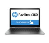 HP Pavilion x360 13-s102nu Natural silver, Core i5-6200U(2.3Ghz/3MB), 13.3" FHD UWVA AG Touch + WebCam, 4GB DDR3L 1DIMM, 128GB M.2 SSD, WiFi b/g/n + BT, 3 Cells Batt,  Win 10 64bit, 2Y Warr