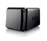 ZyXEL NAS542, 4-bay Dual Core Personal Cloud Storage, Dual Core CPU 1.2GHz, 1GB DDR3 memory, 4 SATA II 2.5"/3.5" HDD, RAID 0/1/5/6/10, JBOD, hot swap HDD, 2x 1Gbps LAN, 3x USB 3.0, SD card slot with SDXC support, HDD not included, smart fun