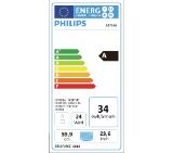 Philips 247E6EDAW, 23.6" Wide ADS-IPS LED, 5 ms, 20M:1 DCR, 250 cd/m2, 1920x1080 FullHD, DVI, HDMI, Speaker, White