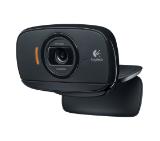 Logitech B525 HD Webcam, HD 30 fps, Autofocus, Black