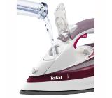 Tefal FV5333E0, Aquaspeed, Steam Irons, 2400W, 0-40g/min, 130 g/min, Ultragliss diffusion soleplate, Integrated anti-scale system, Antidrip, Power zone