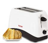 Tefal TT130130, Delfini 2, Toaster, 850W, 2 Hole, 7 Stage thermostat, Stop function, Defrosting, Reheating, white