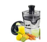 Tefal ZN355C3E, Elea Duo, Juicers, 300W, 2 Adjustable speed levels, The filling tube 54 mm, Integrated pulp container 0.7 liters, Stainless steel filter, Citrus press