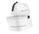 Tefal HT615138, Hand Mixer, 500W 5 speeds + Turbo rotary container 3.3l, 2 Beaters, 2 Dough hooks, Spatula