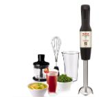Tefal HB853A38, Slim Force, 700W, 1 Speed + turbo, 4 Blades active flow, SS foot + Whisk, 500ml Chopper, 800ml Beaker