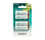 Sony NHAAB4KN Rechargeables 4xAA 2000 mAh Ready To Use