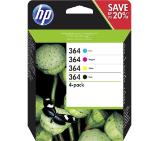 HP 364 CMYK Ink Cartridge Combo 4-Pack