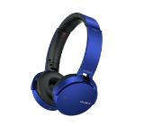 Sony Headset MDR-XB650BT with Bluetooth and NFC, blue
