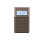 Sony SRF-V1BT Portable clock radio with Bluetooth and NFC, brown