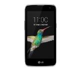 LG K4 4G LTE Dual Smartphone, 4.5" FWVGA IPS LCD (854x480), 1.00GHz Quad-Core, 5MP/2MP Cam, 1GB RAM, 8GB eMMC, microSD up to 32GB, 802.11n, BT 4.1, Micro USB, Android 5.0 Lollipop, Indigo