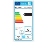 Sony KDL-43WD755 43" Full HD LED TV BRAVIA, DVB-C/DVB-T/T2/DVB-S/S2, XR 200Hz, Wi-Fi, HDMI, USB, Black
