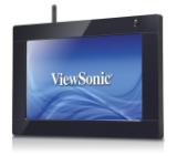 ViewSonic EP1031R, 10", Wall Mount, 800x480, 300nits, 4GB internal memory, RJ45, WiFi b/g/n, USB x2, SD/SDHC, Audio Out, speaker 2Wx2, POE, Black, 6 touch points on bezel, Motion Sensor build in