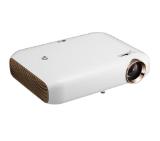 LG PW1500G Projector, RGB LED, WXGA (1280x800), 100000:1, 1500 ANSI Lumens, HDMI, USB(a), WiDi, Miracast, MHL, BT, Speakers, 3D Optimizer, White