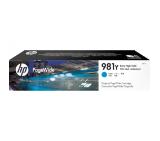 HP 981Y Extra High Yield Cyan Original PageWide Cartridge