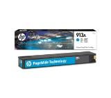 HP 913A Cyan Original PageWide Cartridge