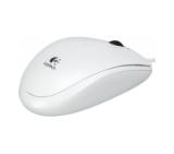 Logitech B100 Optical Mouse for Business White