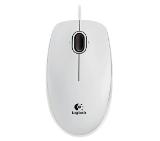 Logitech B100 Optical Mouse for Business White