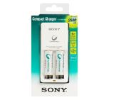 Sony Battery charger + 2x AA 2500 mAh Ready to use