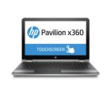 HP Pavilion x360 15-bk000nu Natural Silver, Core i3-6100U(2.3GHz/3MB), 15.6" HD BV Touch + WebCam, 8GB DDR3L 1DIMM, 1TB HDD, no Optic, 802.11 a/c + BT, 3C Batt, Win 10 64 bit