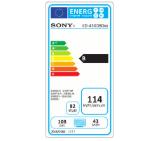Sony KDL-43XD8005 43" 4K Ultra HD LED TV BRAVIA, DVB-C/DVB-T/T2/DVB-S/S2, XR 200Hz, Wi-Fi, HDMI, USB, Voice Remote, Black