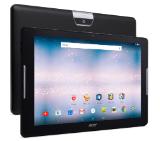 Acer Iconia B3-A30, 10.1" HD IPS (1280x800), MTK MT8163 Quad-Core Cortex A53 (1.30 GHz), 1GB RAM, 16GB eMMC, 2MP&5MP Cam, 802.11/n, BT 4.0, GPS, Android 6.0 Marshmallow, Black