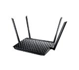 Asus RT-AC1200G+, Wireless-AC1200 Dual-Band Gigabit Router, 802.11ac, 867 Mbps (5GHz), 802.11n, 300 Mbps (2.4GHz), 2.4Ghz/5Ghz con-current dualband, USB printer Server / File sharing / 3G & 4G sharing, 1*USB 2.0