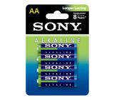 Sony AM3L-B4D Alkaline LR6 Stamina Alkaline green 4 pcs blister, AA
